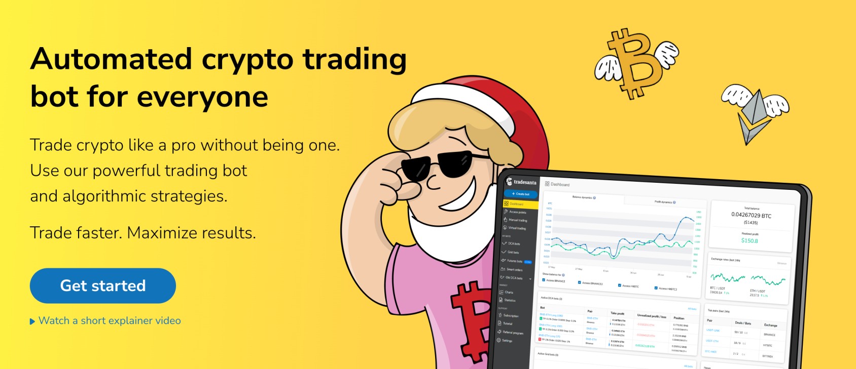 TradeSanta crypto trading bots