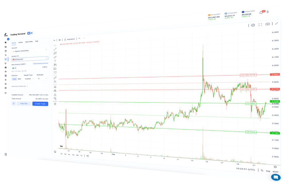 AlgoBot Trading Terminal
