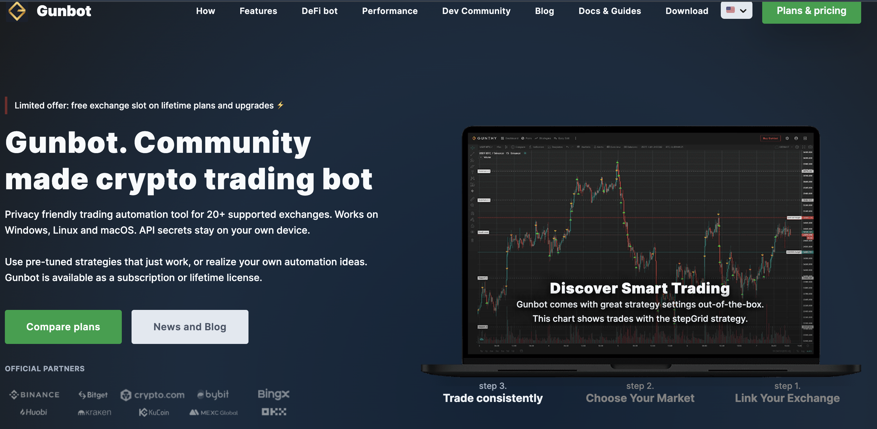 Gunbot- community made crypto trading bot