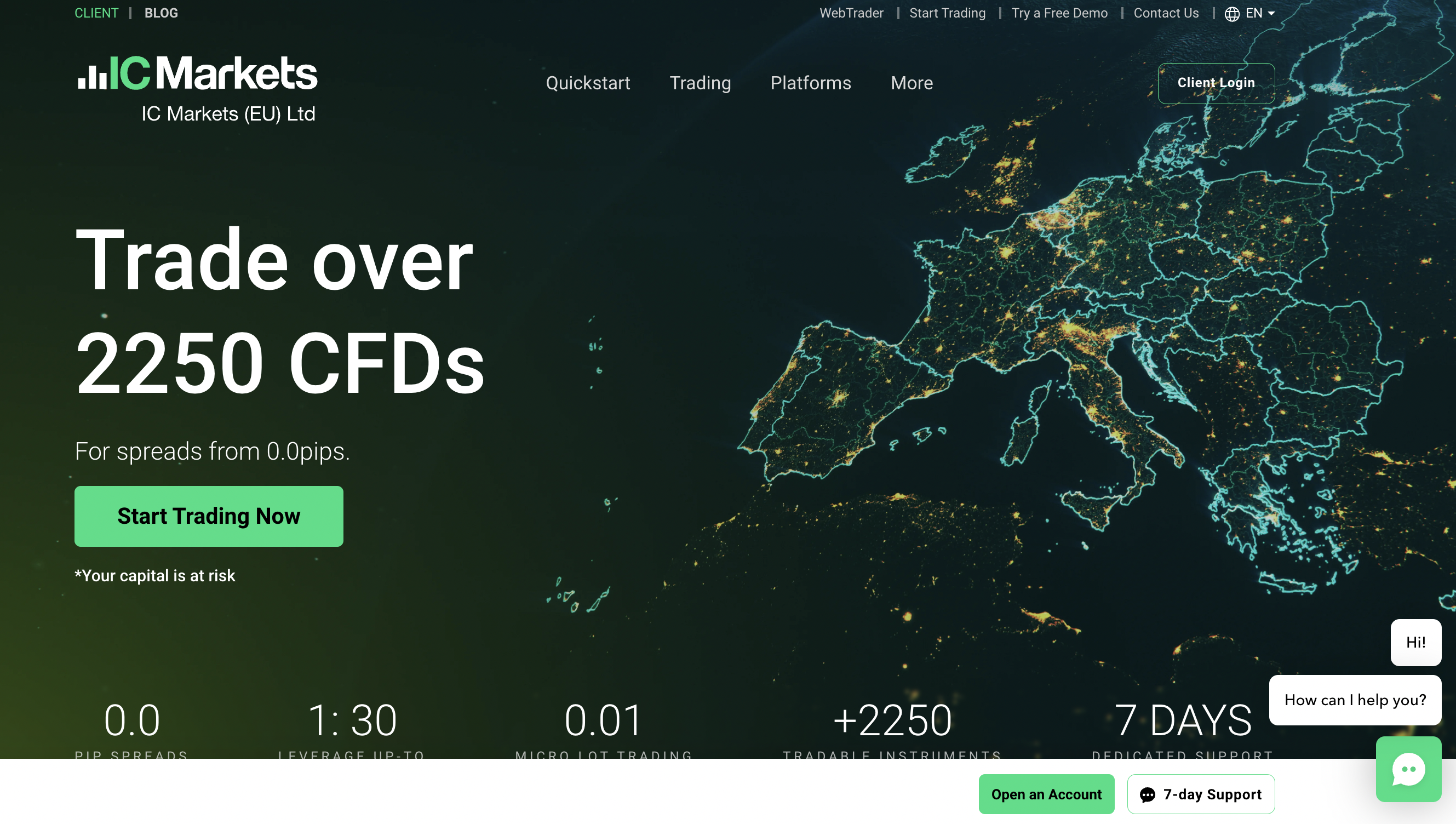 IC Markets - High-Speed Execution For CFD Scalp Trading