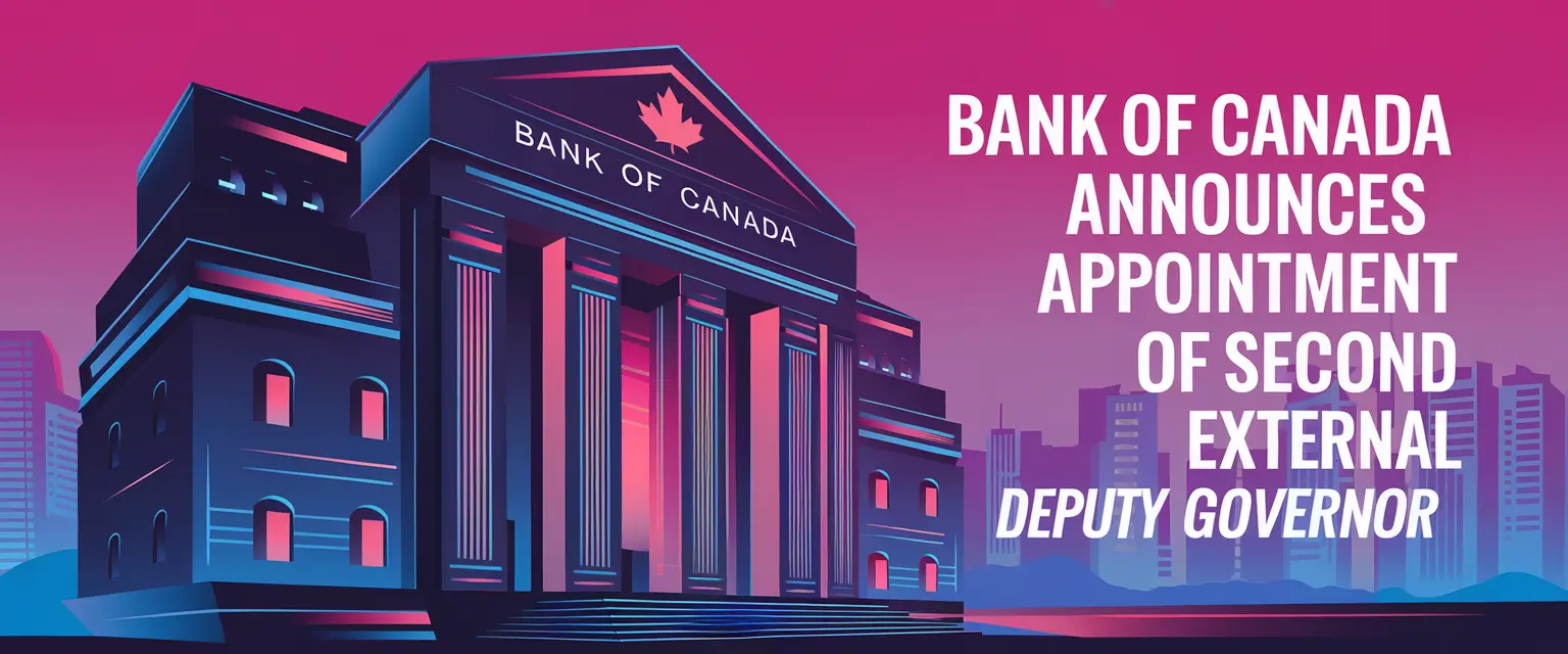 Bank of Canada announces appointment of second external Deputy Governor