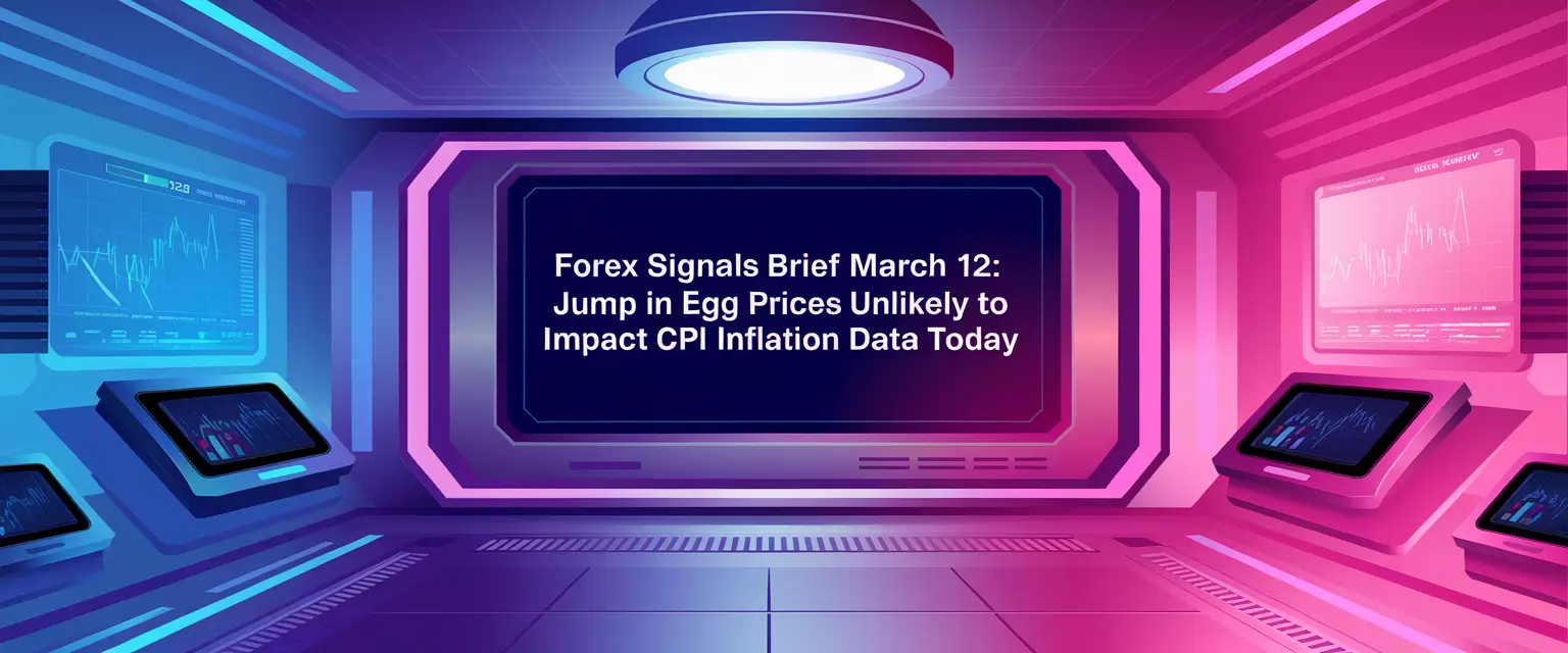 Forex Signals Brief March 12: Jump in Egg Prices Unlikely to Impact CPI Inflation Data Today