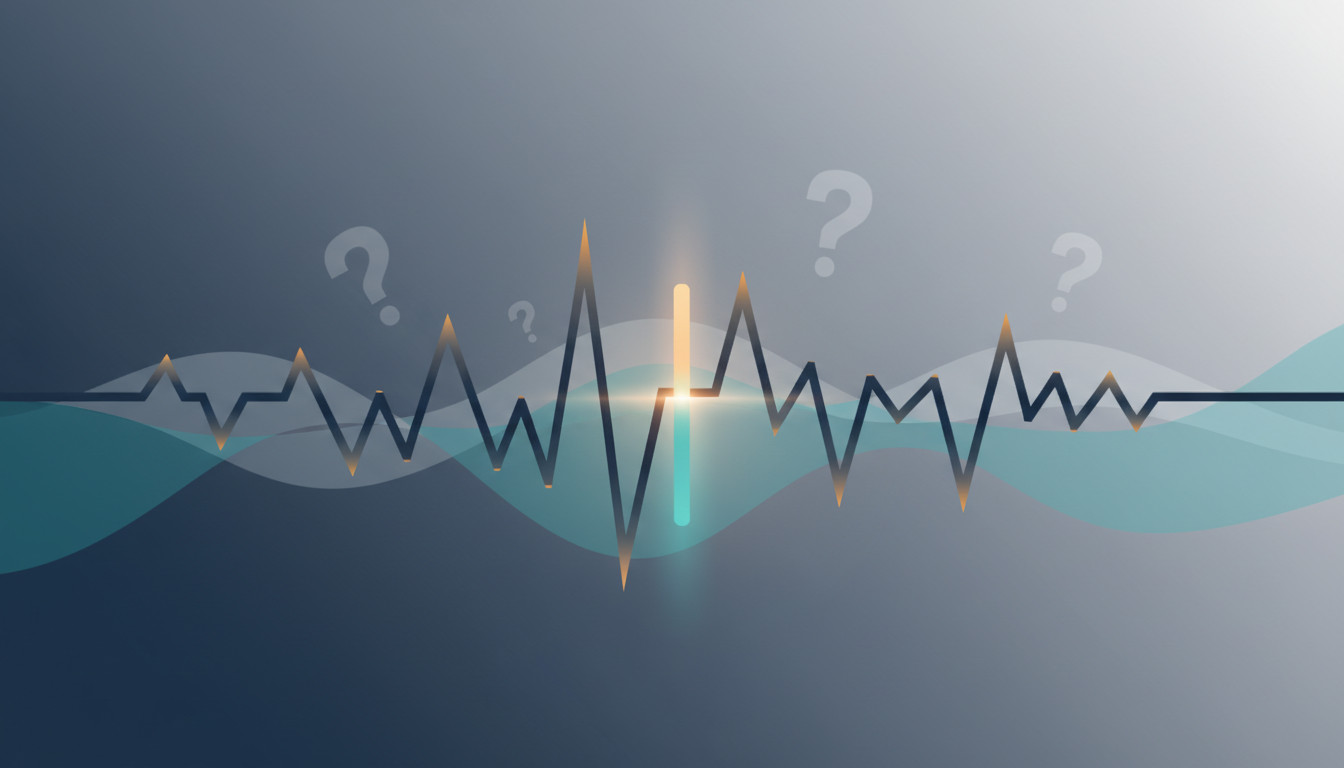 Market uncertainty visual